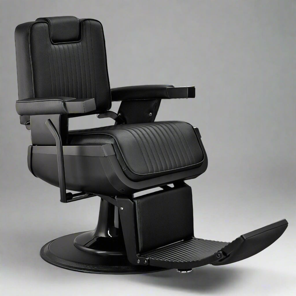 Lennox Barber Chair with Recessed Headrest