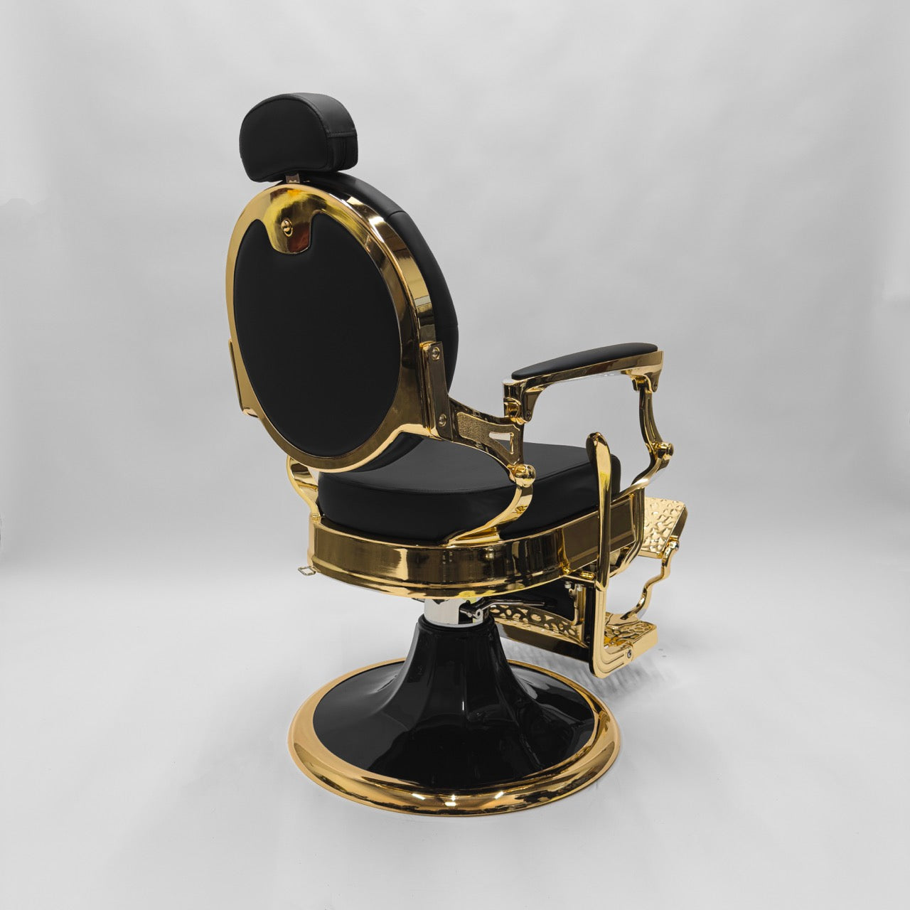 ROYALE Gold Vintage Style Barber Chair