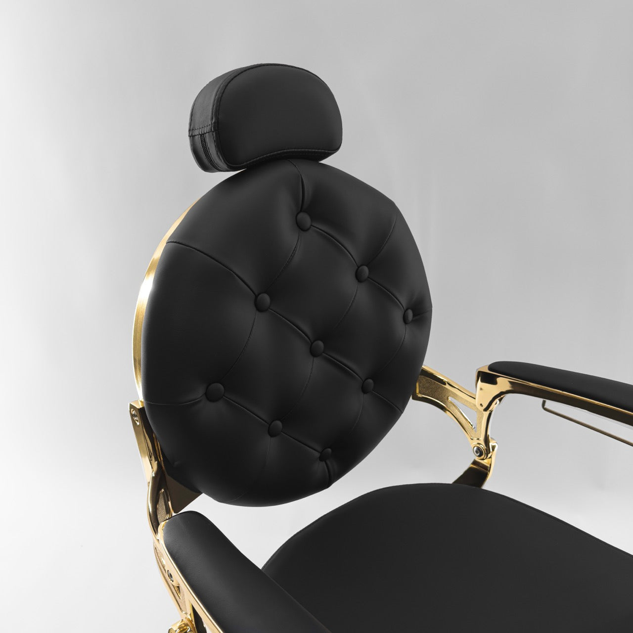 ROYALE Gold Vintage Style Barber Chair
