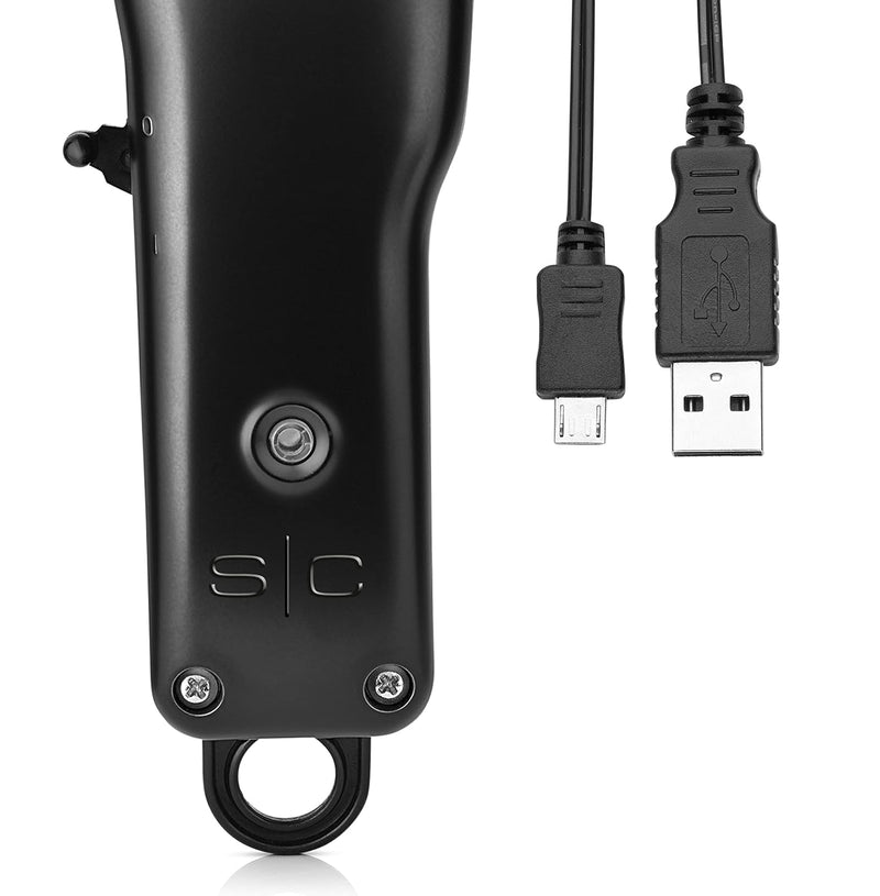 Stylecraft Protege Cordless Clipper & Trimmer Combo - Matte Metallic Black (SCPCPMB)