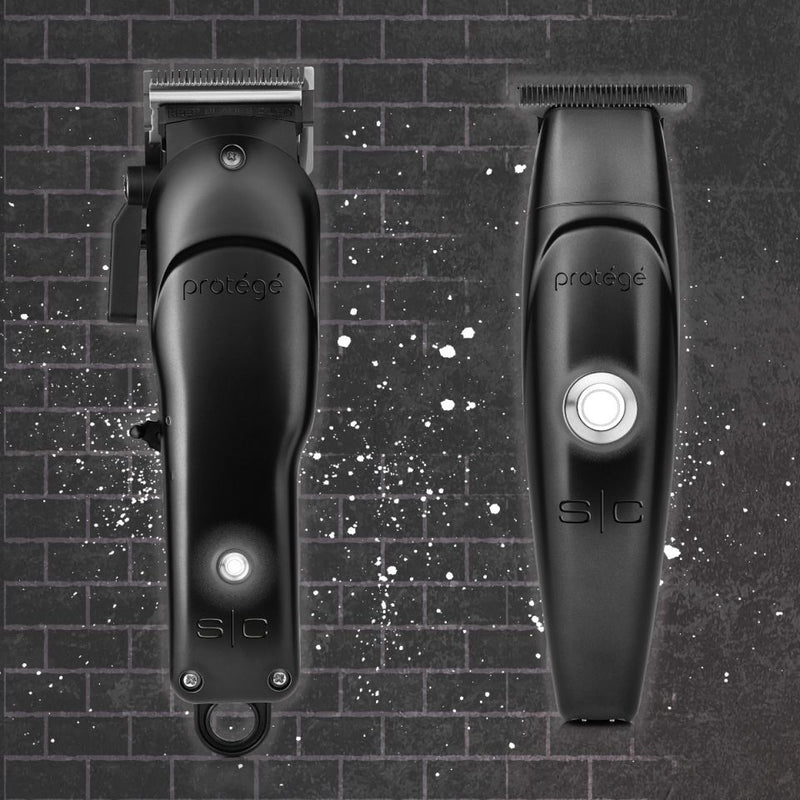 Stylecraft Protege Cordless Clipper & Trimmer Combo - Matte Metallic Black (SCPCPMB)