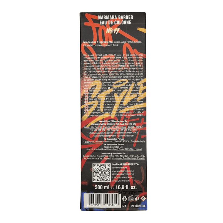 Marmara Aftershave Cologne "#99" 500ml