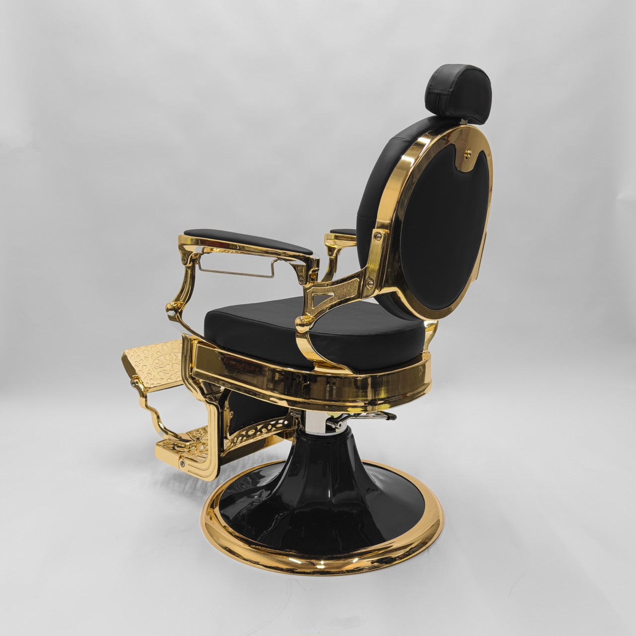 ROYALE Gold Vintage Style Barber Chair