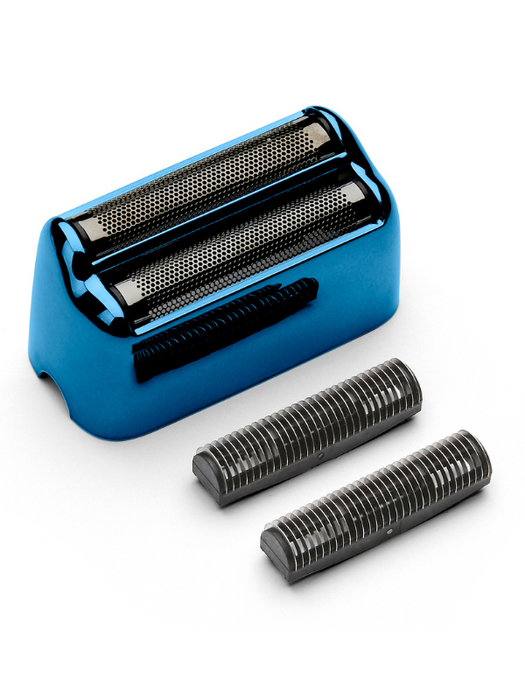 BaBylissPRO Blue Cordless Metal Double-Foil Shaver #FXFS2BL