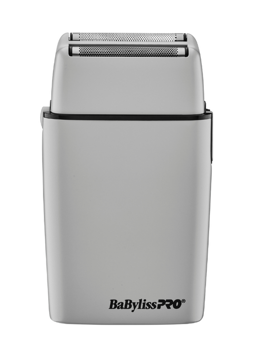 BaBylissPRO FoilFX02 Grey Cordless Metal Double-Foil Shaver #FXFS2GY