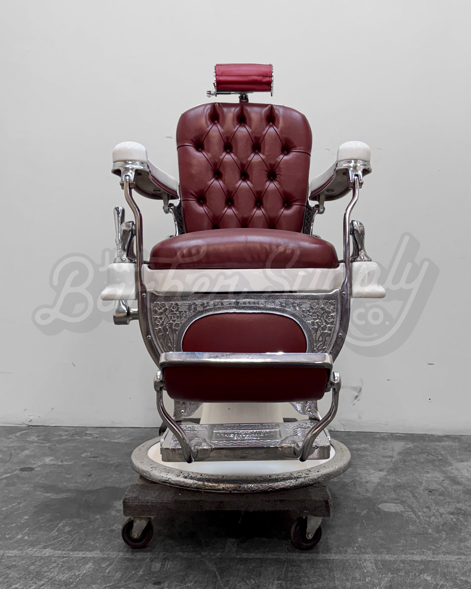 Antique Theo A Kochs Barber Chair