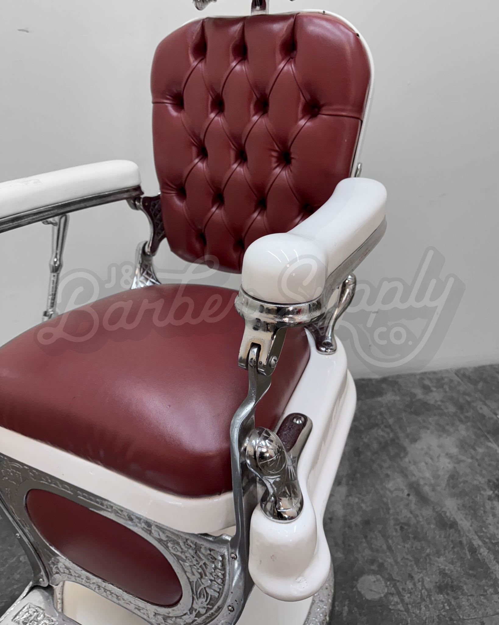 Antique Theo A Kochs Barber Chair