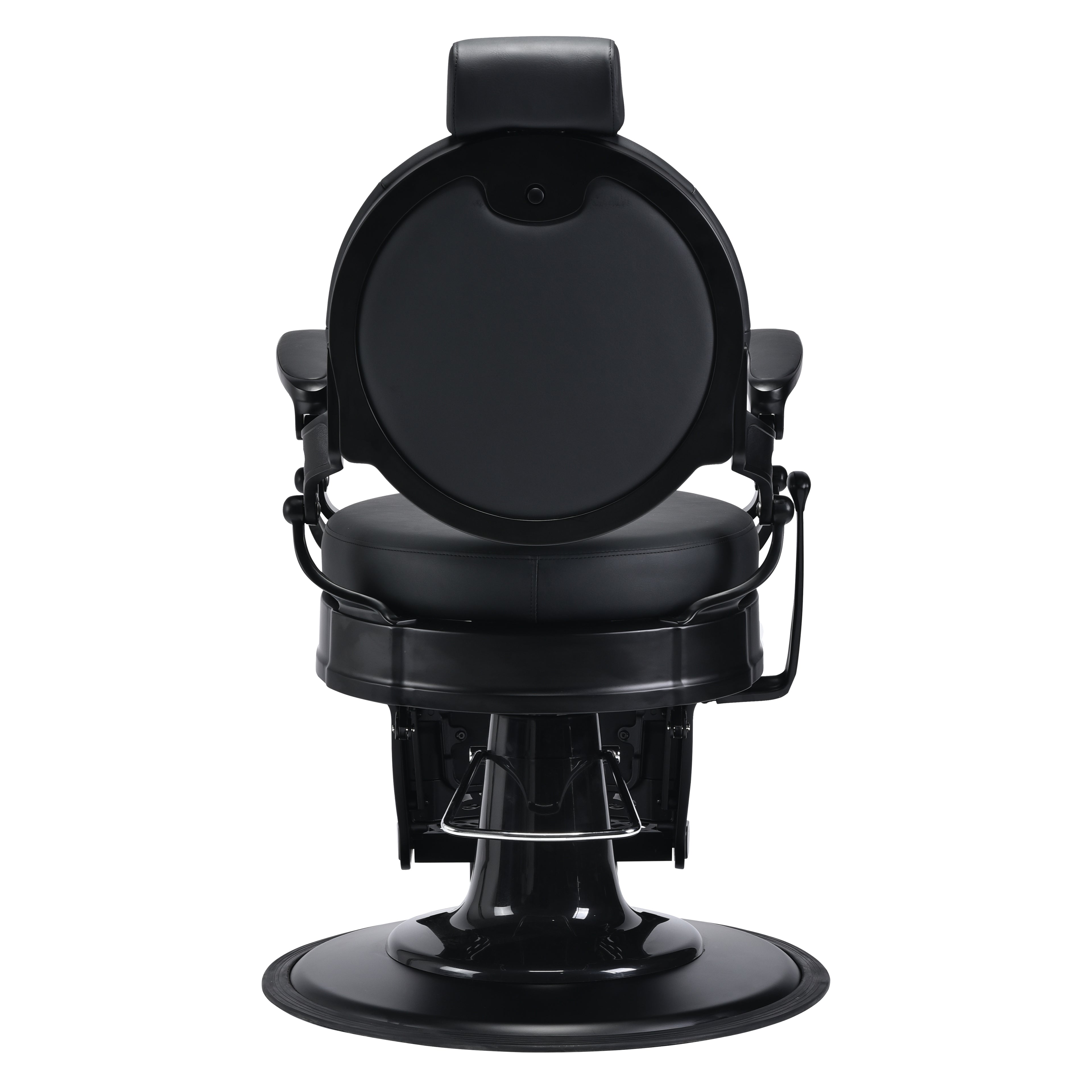 LEGACY Matte Black Vintage Style Barber Chair