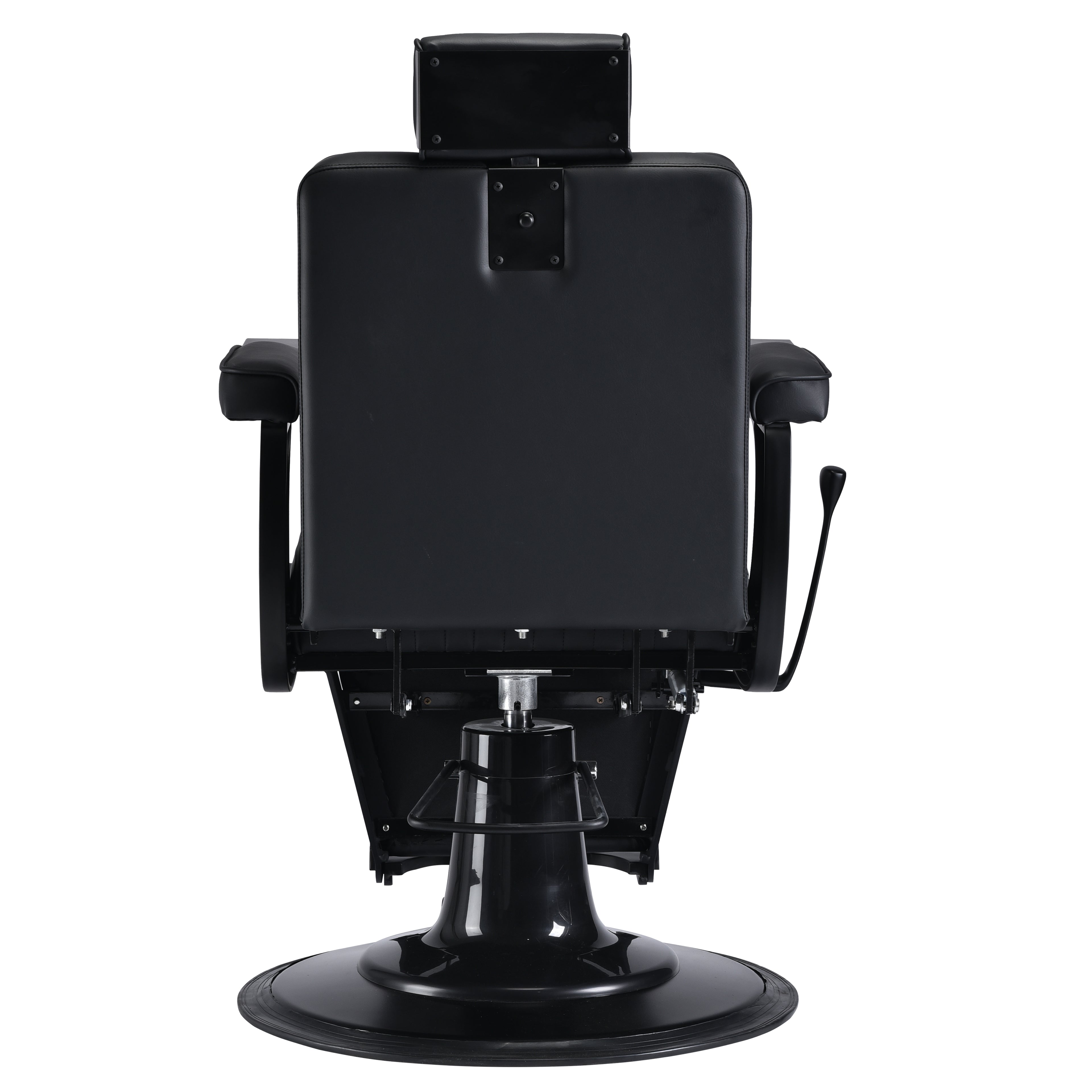 AXIS Matte Black Vintage Style Barber Chair