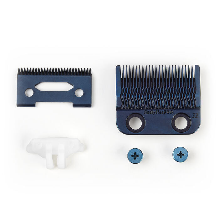 BaBylissPRO  Blue Titanium Metal-Injection Molded (MIM) Precision Fade Blade
