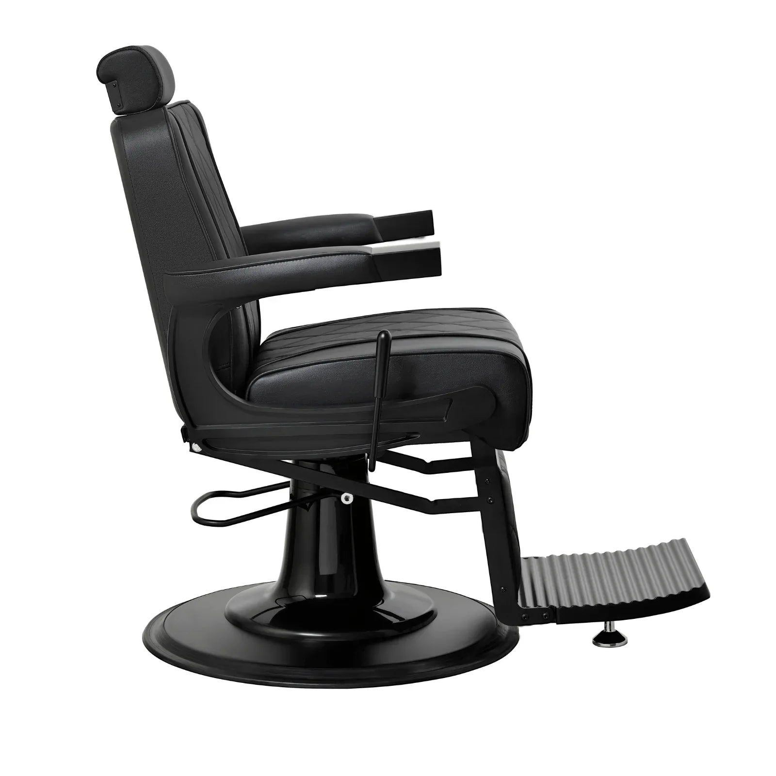 Monroe Barber Chair - Matte Black