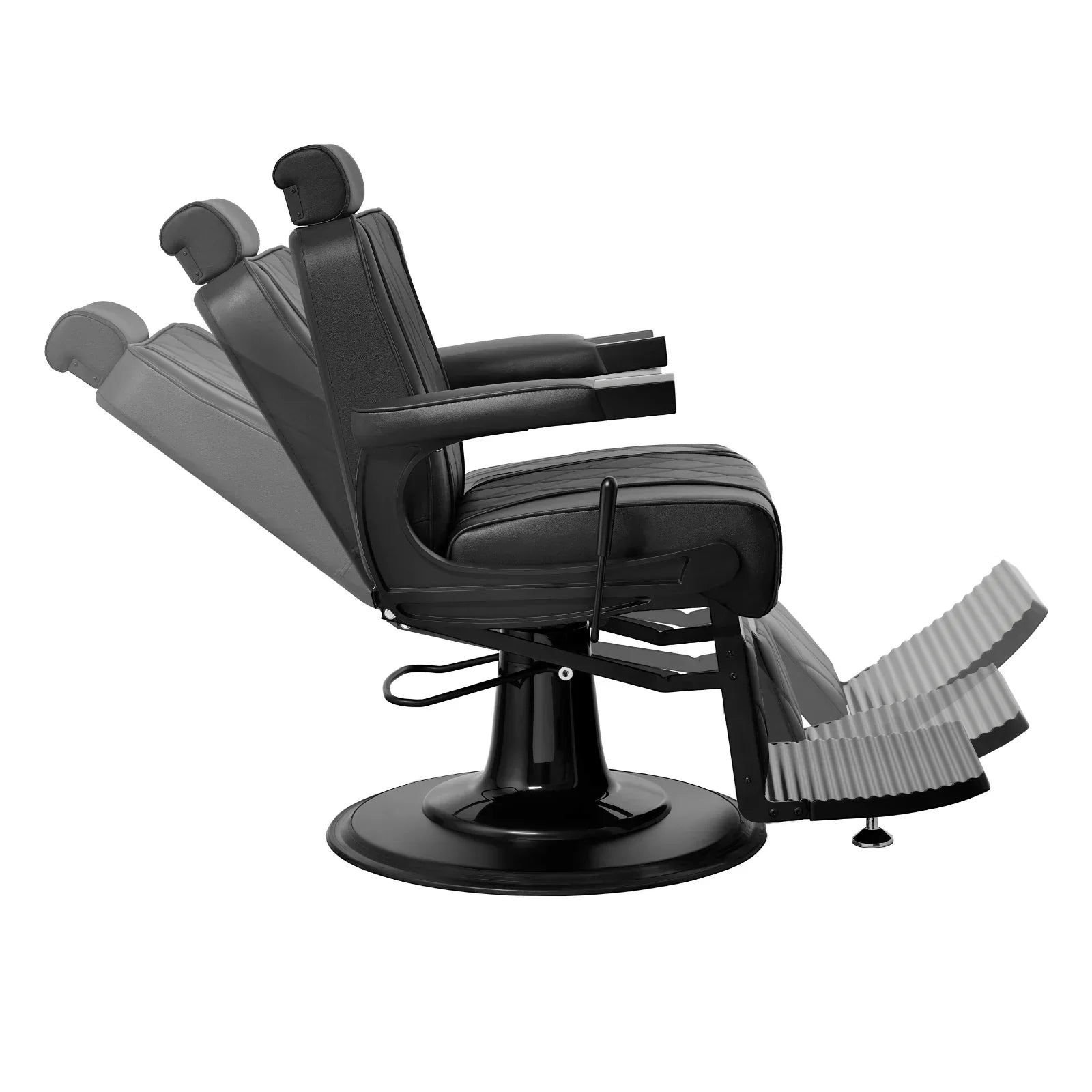 Monroe Barber Chair - Matte Black