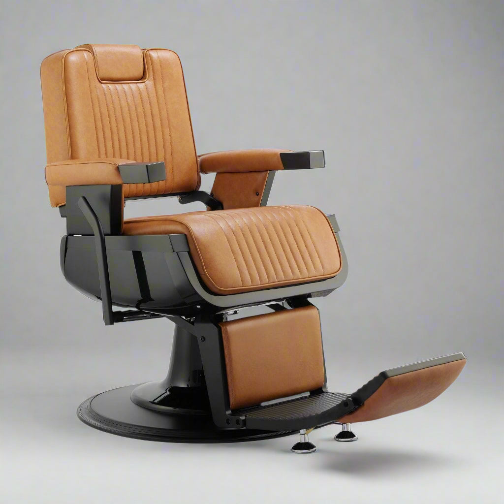 Lennox Barber Chair with Recessed Headrest