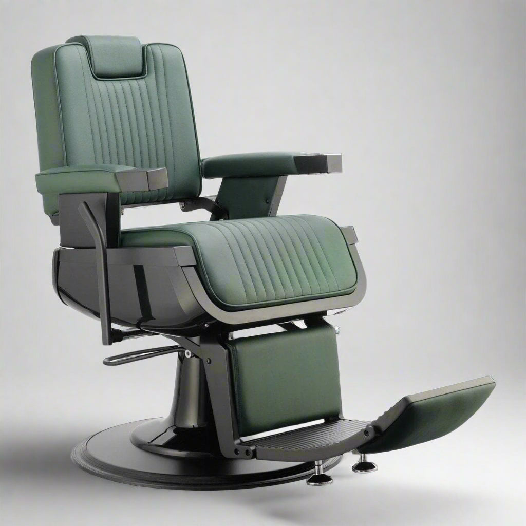 Lennox Barber Chair with Recessed Headrest
