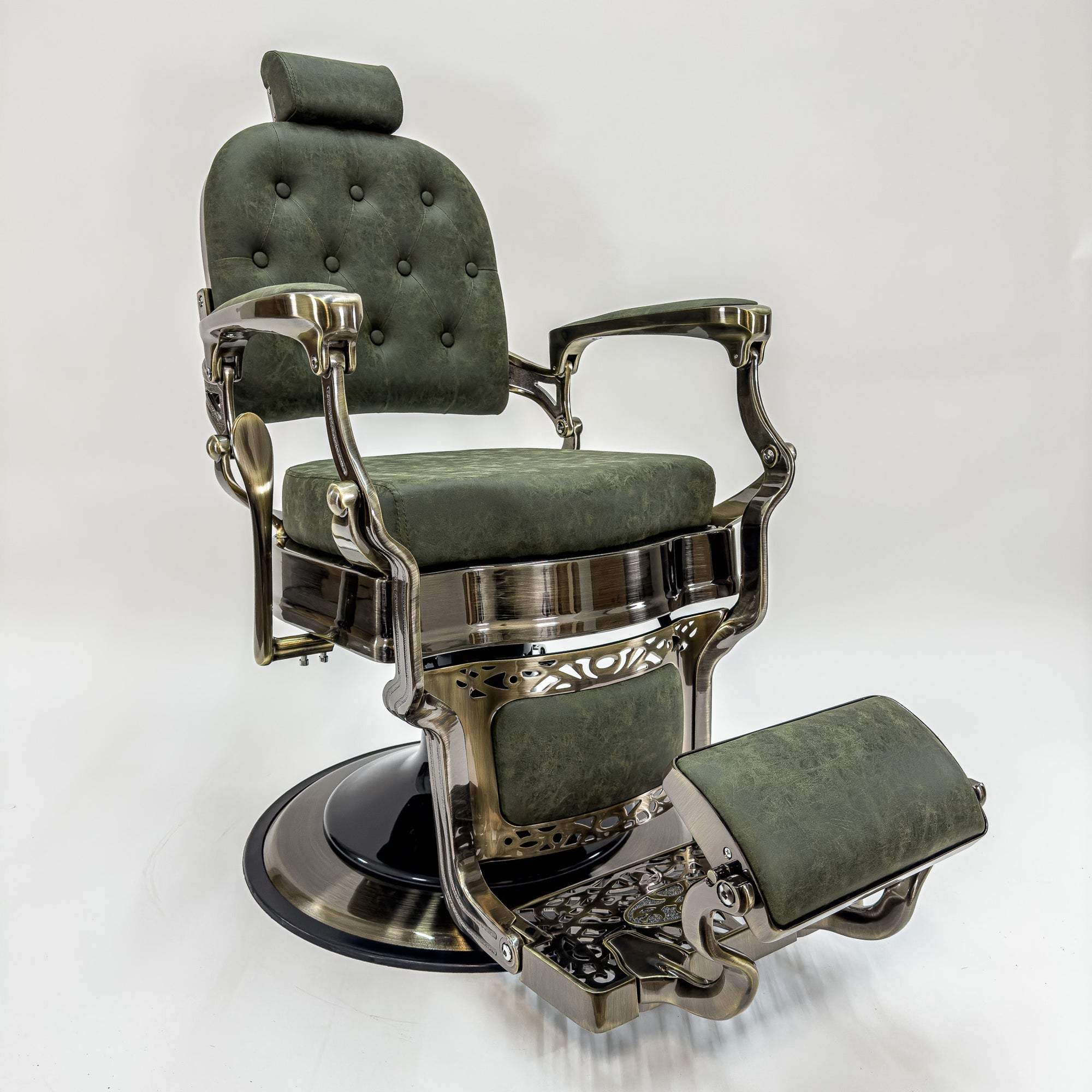 HERMES Bronze Vintage Style Barber Chair