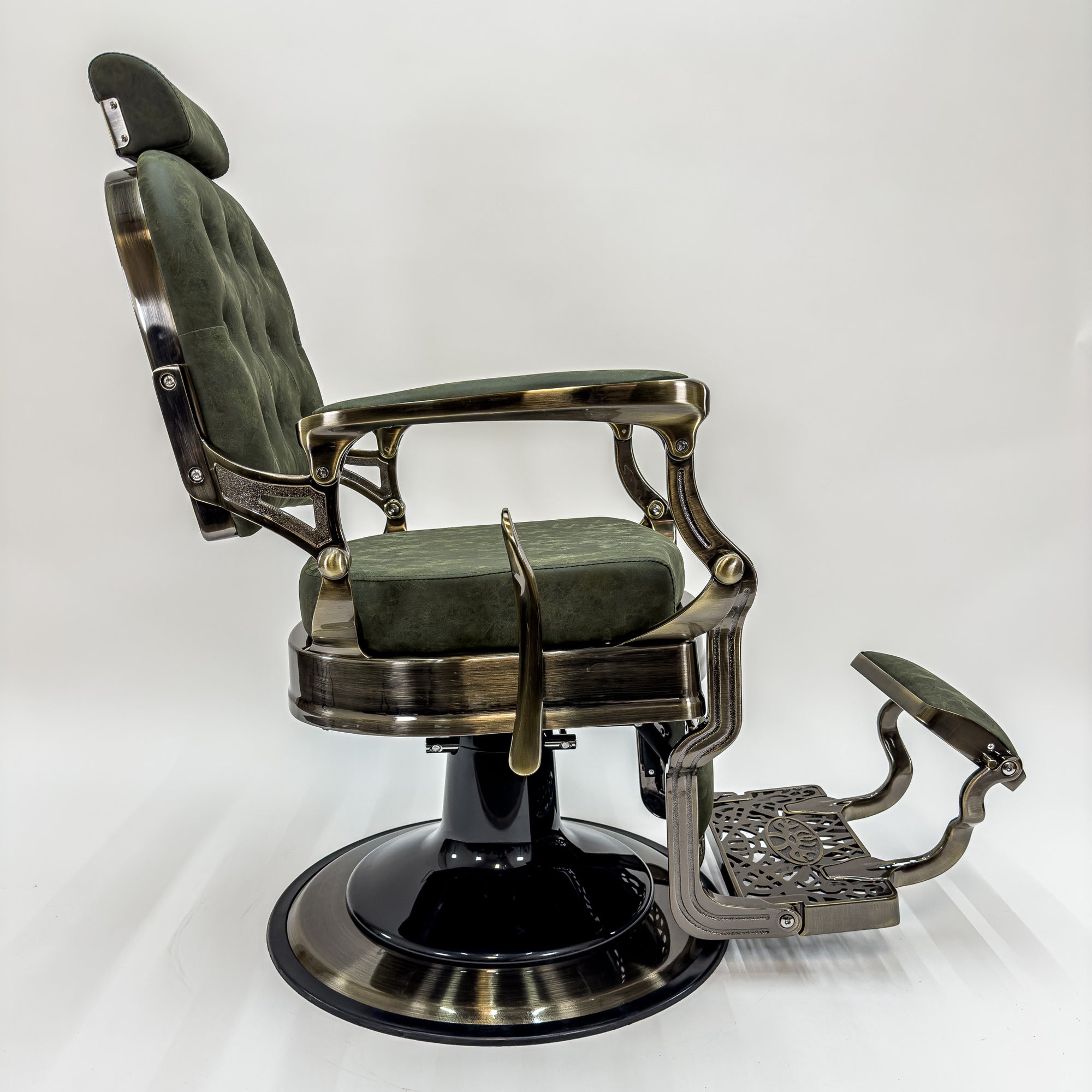 HERMES Bronze Vintage Style Barber Chair