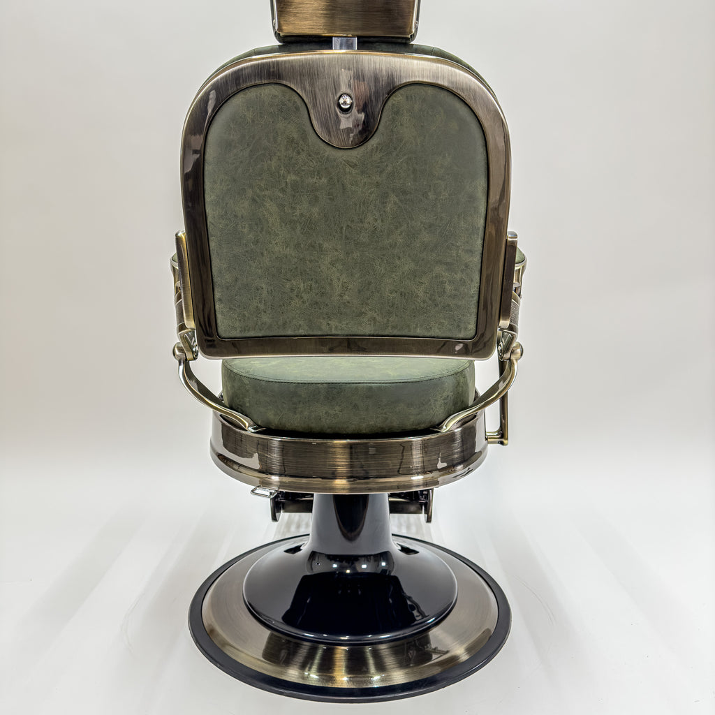 HERMES Bronze Vintage Style Barber Chair