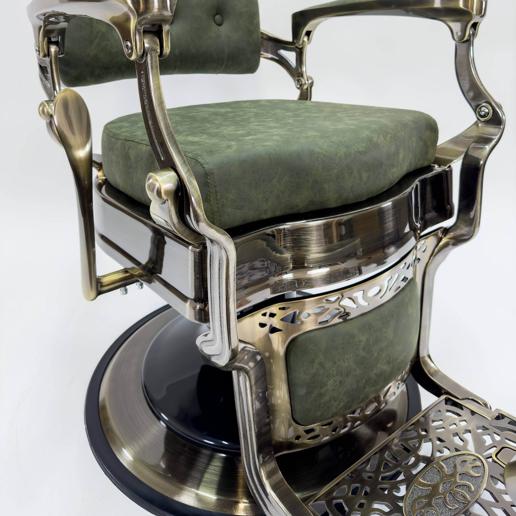 HERMES Bronze Vintage Style Barber Chair