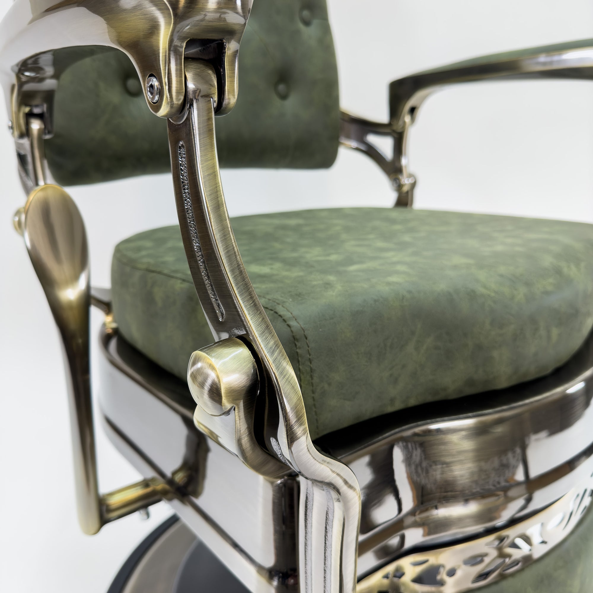 HERMES Bronze Vintage Style Barber Chair