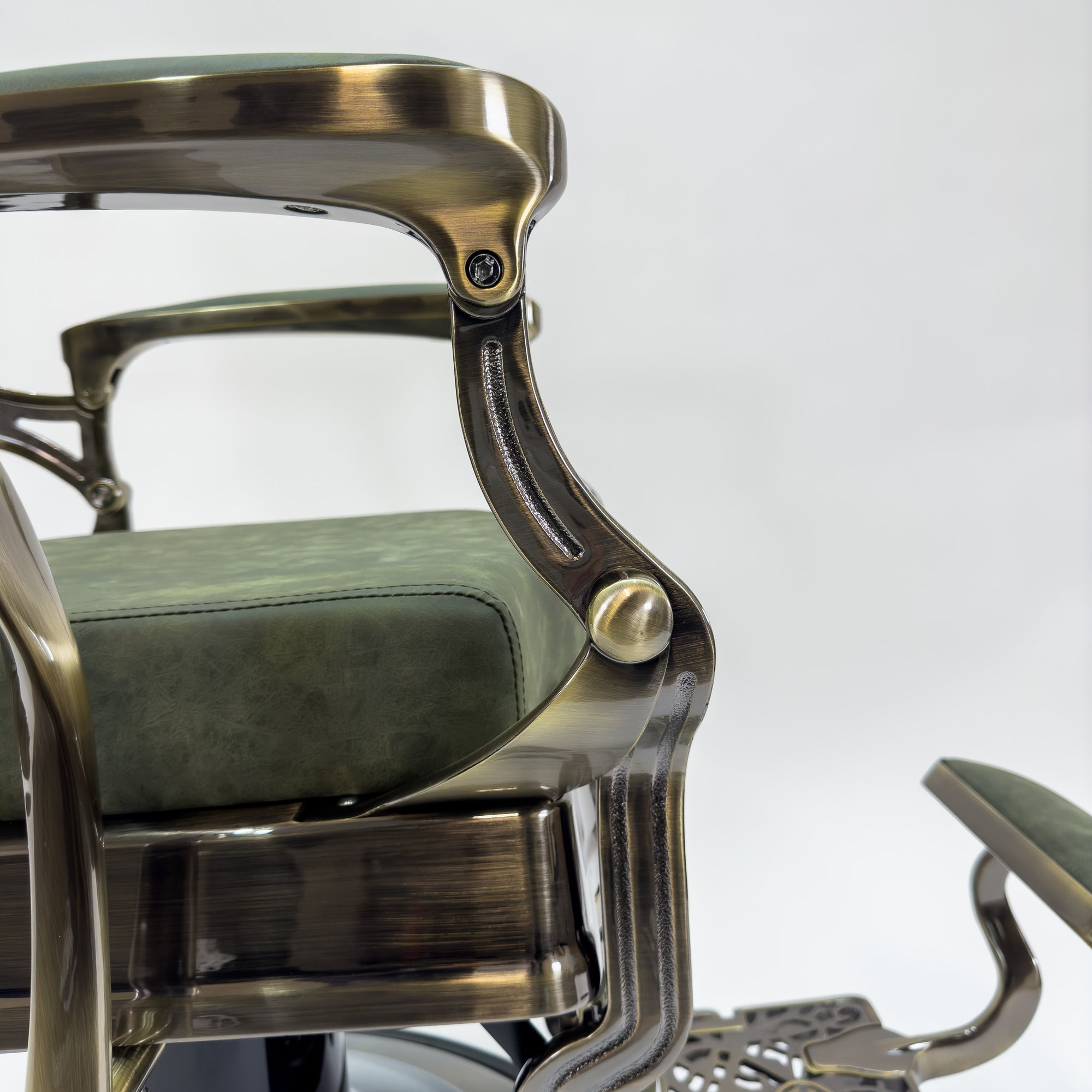 HERMES Bronze Vintage Style Barber Chair