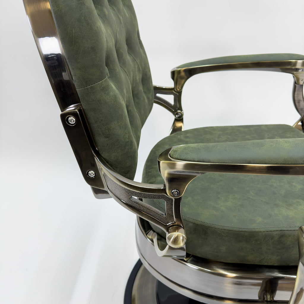 HERMES Bronze Vintage Style Barber Chair