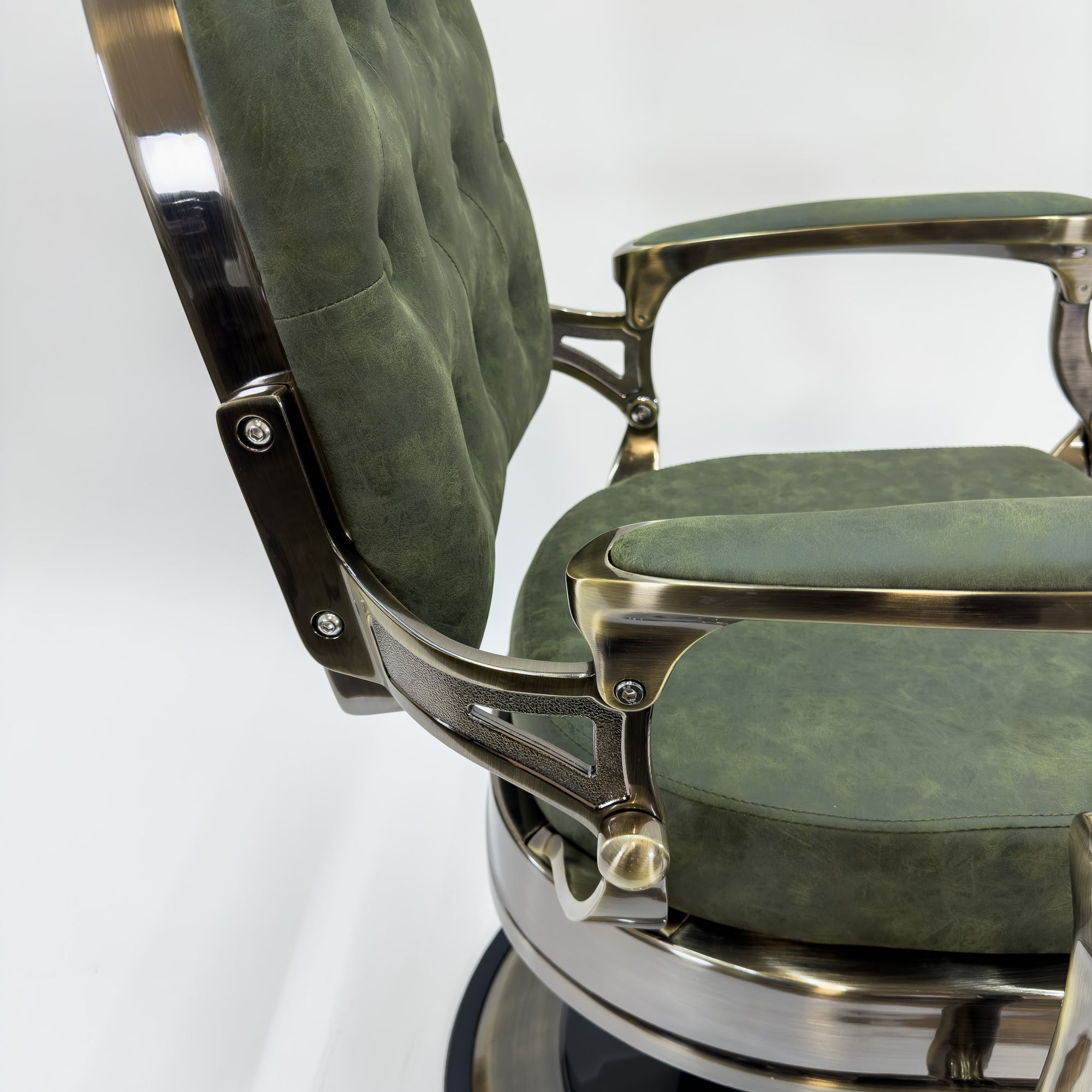 HERMES Bronze Vintage Style Barber Chair