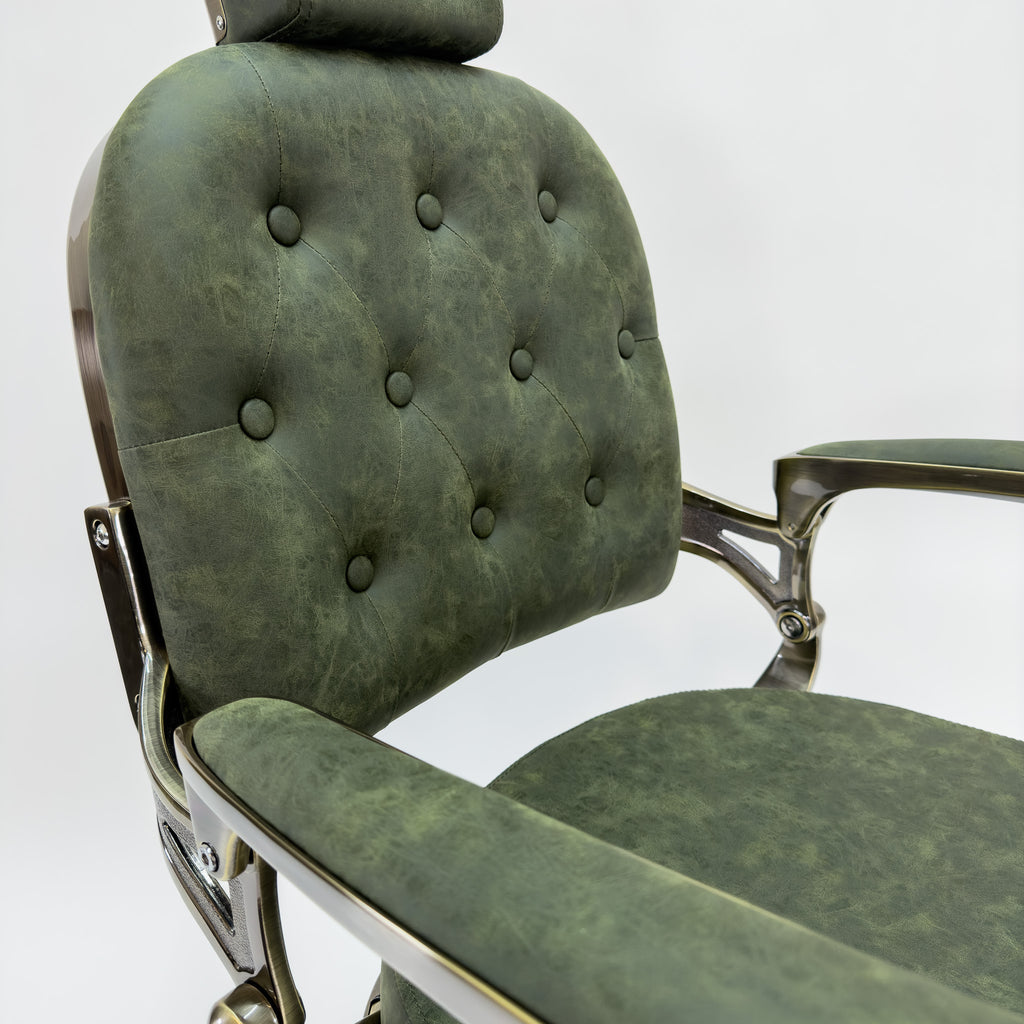 HERMES Bronze Vintage Style Barber Chair
