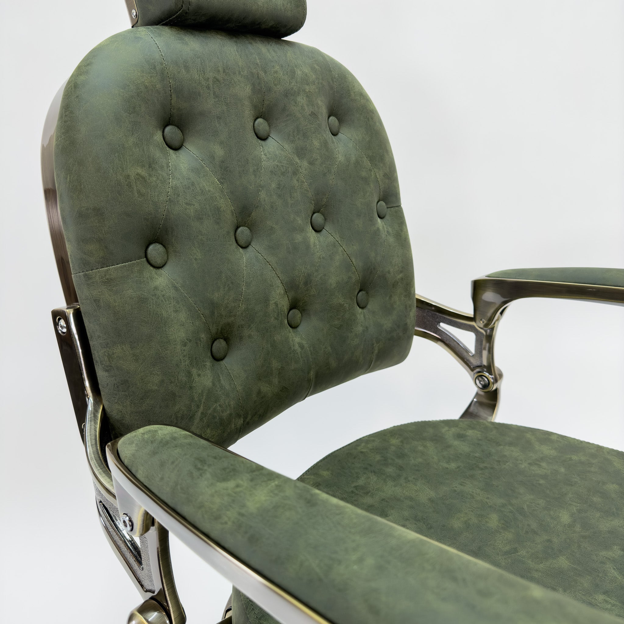 HERMES Bronze Vintage Style Barber Chair
