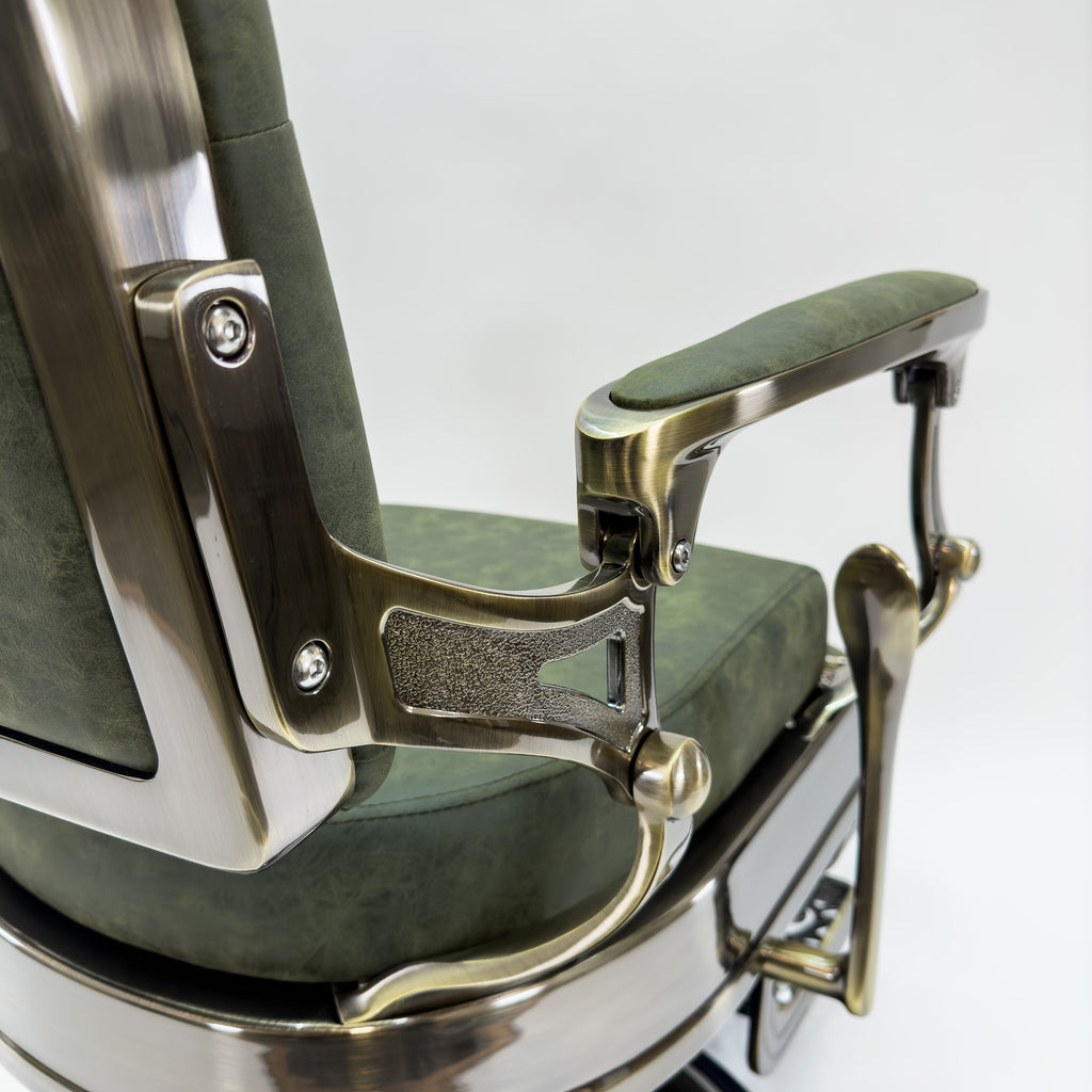 HERMES Bronze Vintage Style Barber Chair
