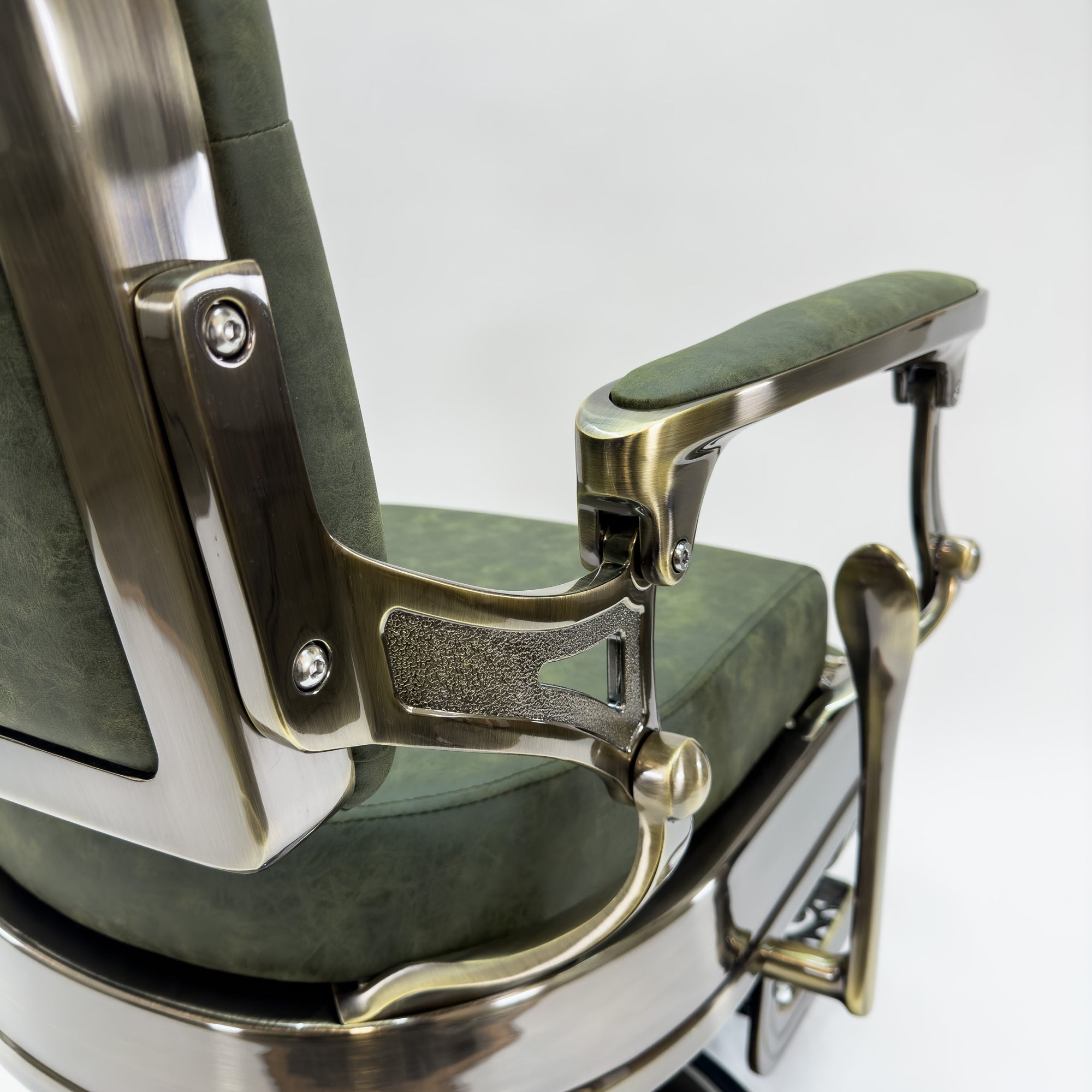 HERMES Bronze Vintage Style Barber Chair