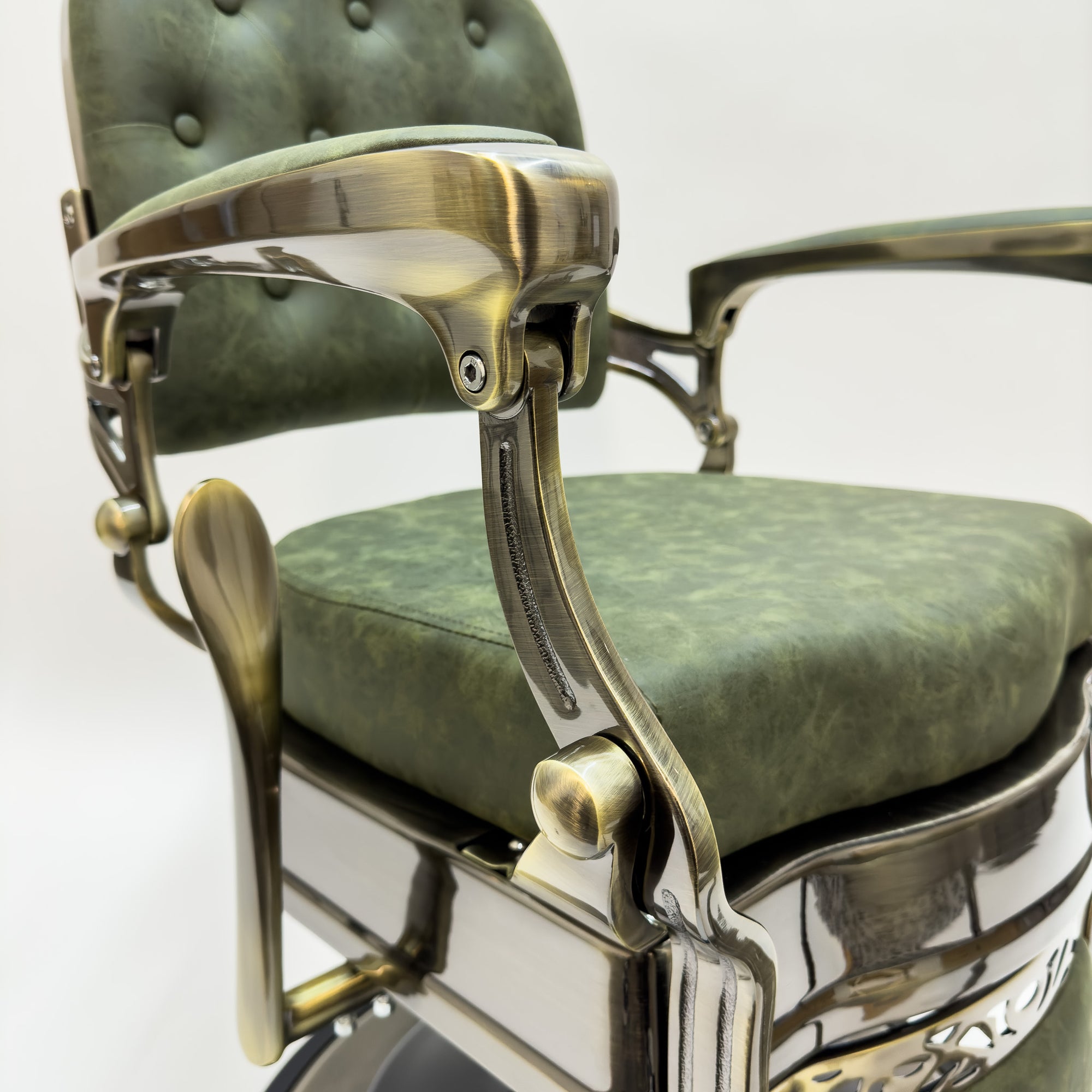 HERMES Bronze Vintage Style Barber Chair