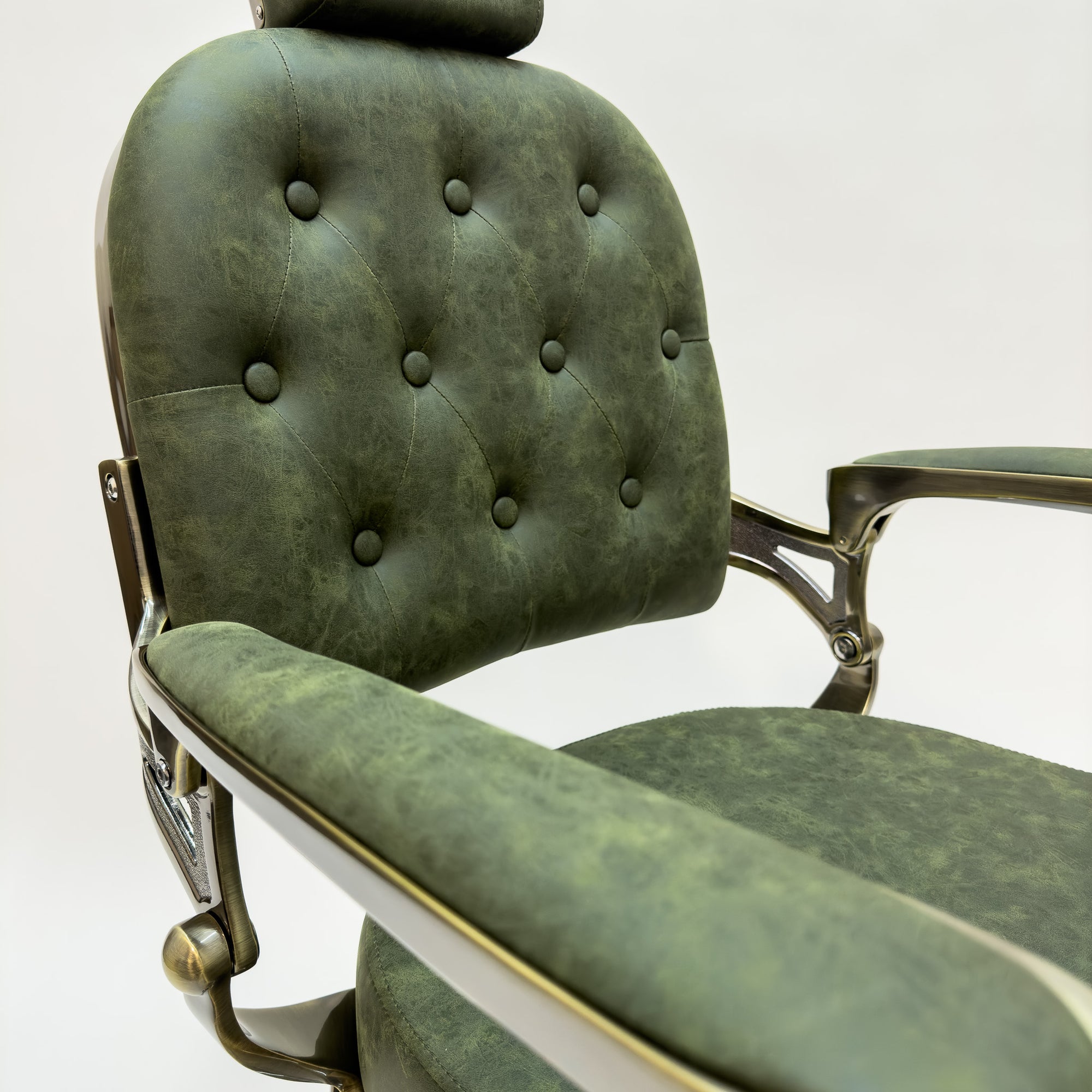 HERMES Bronze Vintage Style Barber Chair