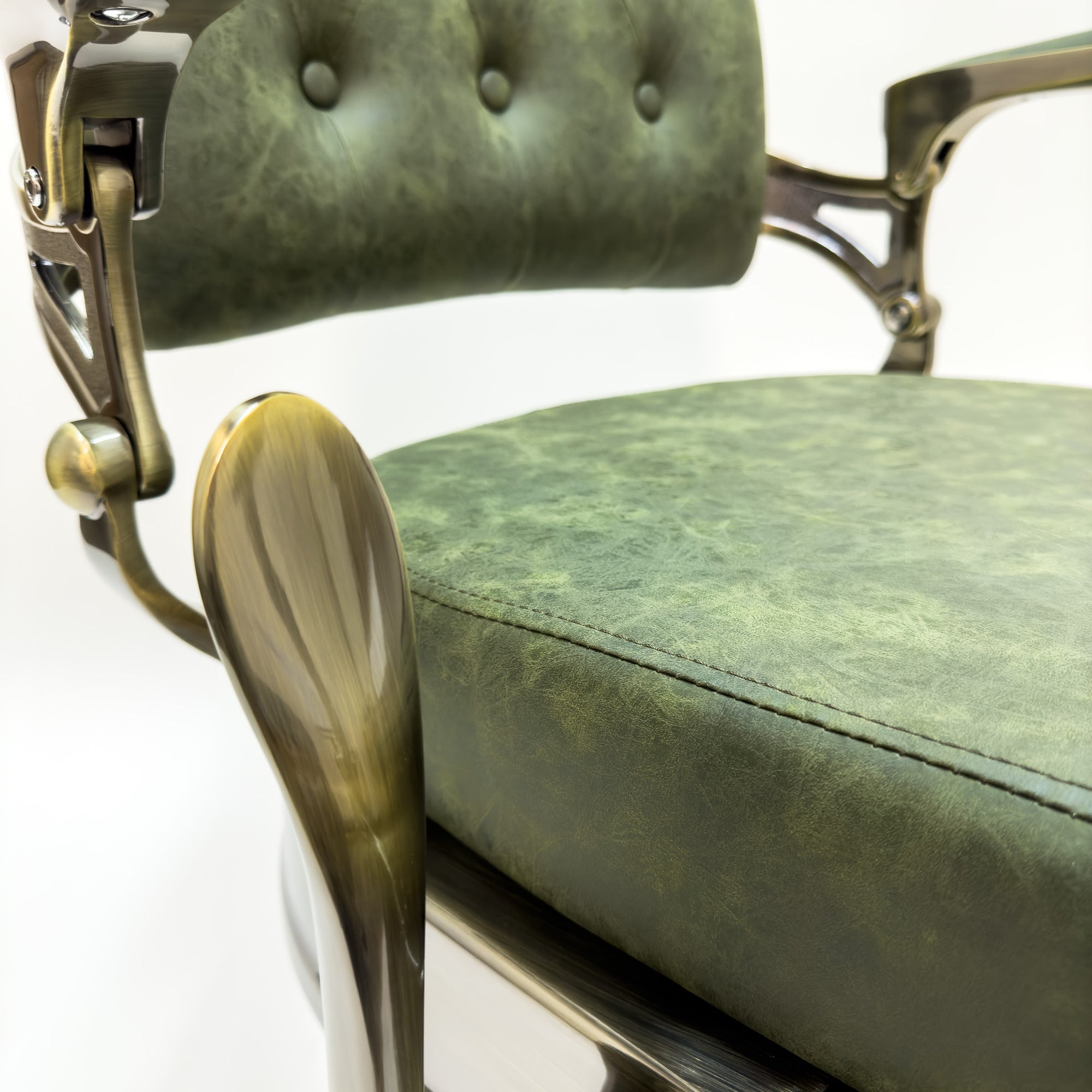HERMES Bronze Vintage Style Barber Chair