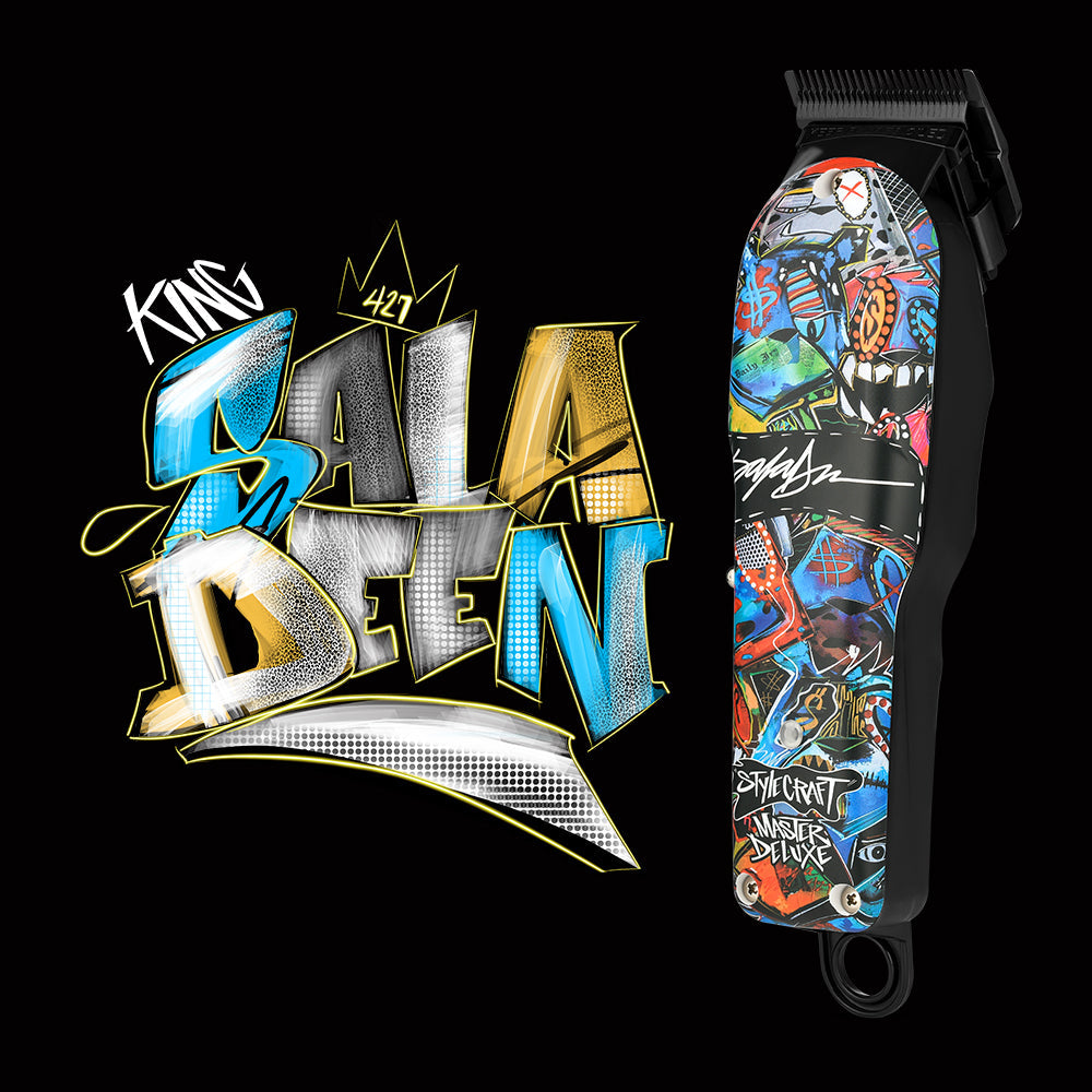 StyleCraft Rebel Super-Torque Modular Cordless Clipper w/ Echo Blade - King Saladeen Limited Edition