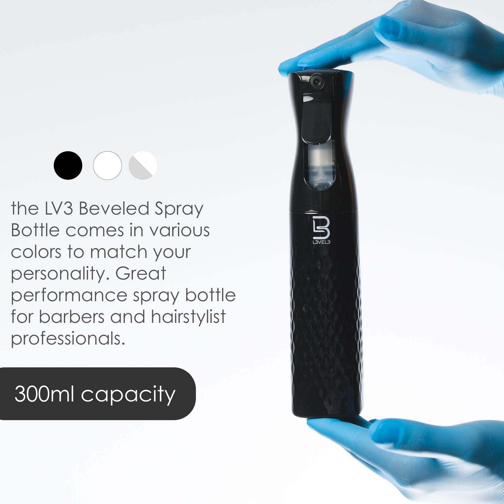 L3VEL3 Continuous Spray Bottle