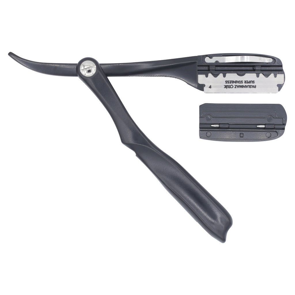 MISAKI MR-01 Katana Pinch Type Folding Shavette Razor Holder