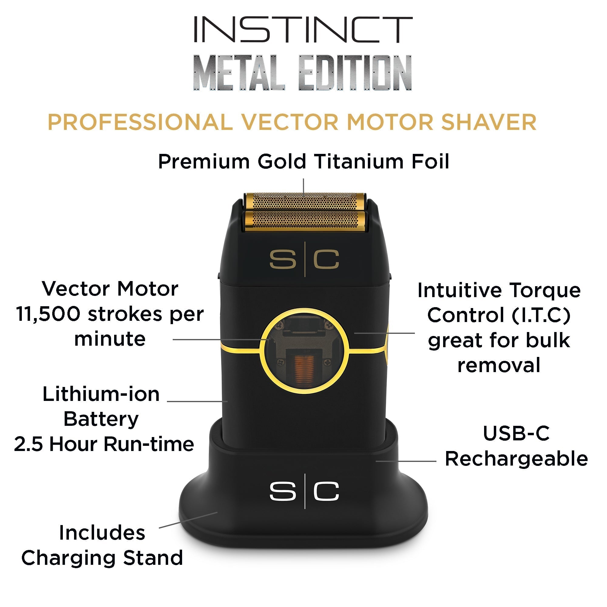 Stylecraft Instinct Metal Foil Shaver