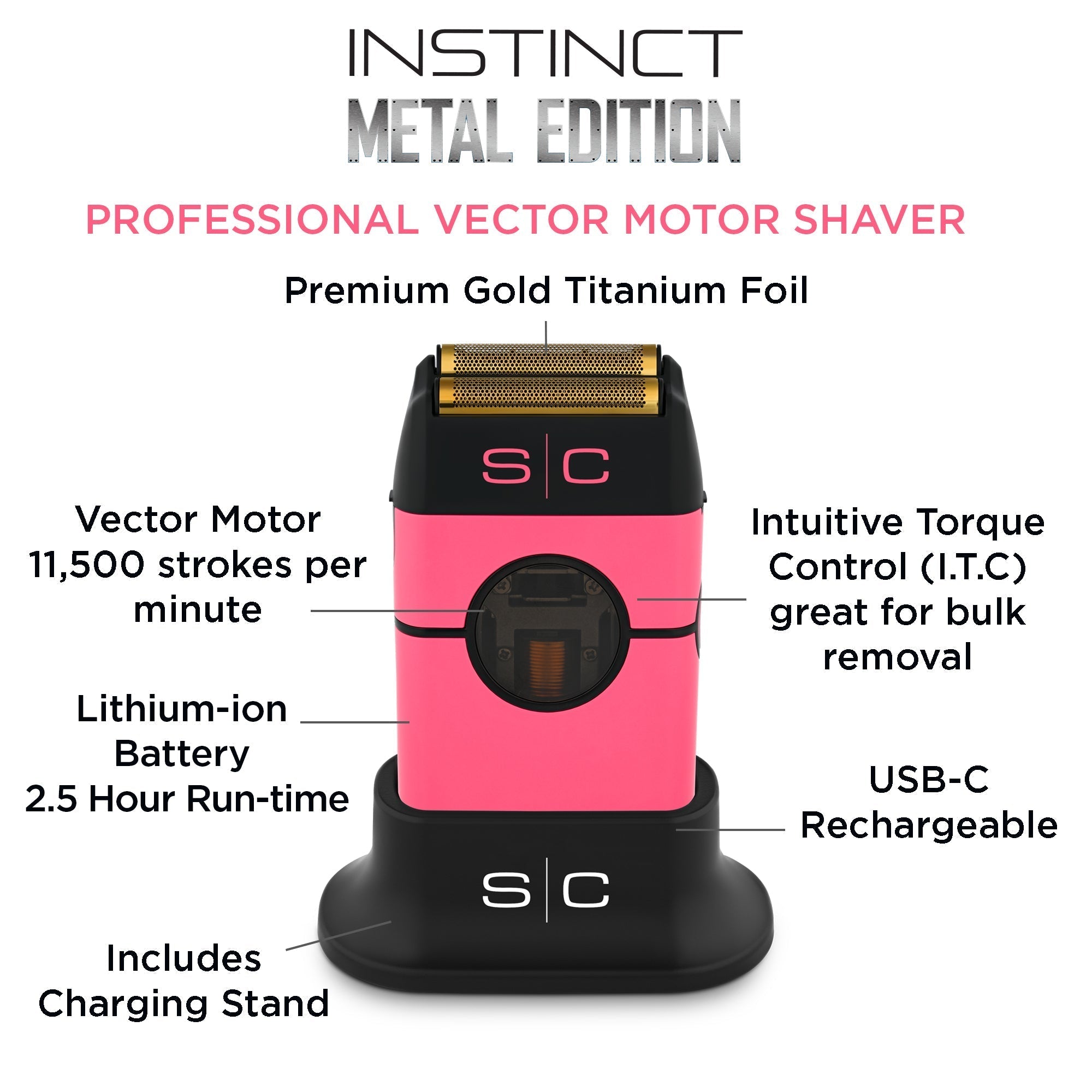 Stylecraft Instinct Metal Foil Shaver