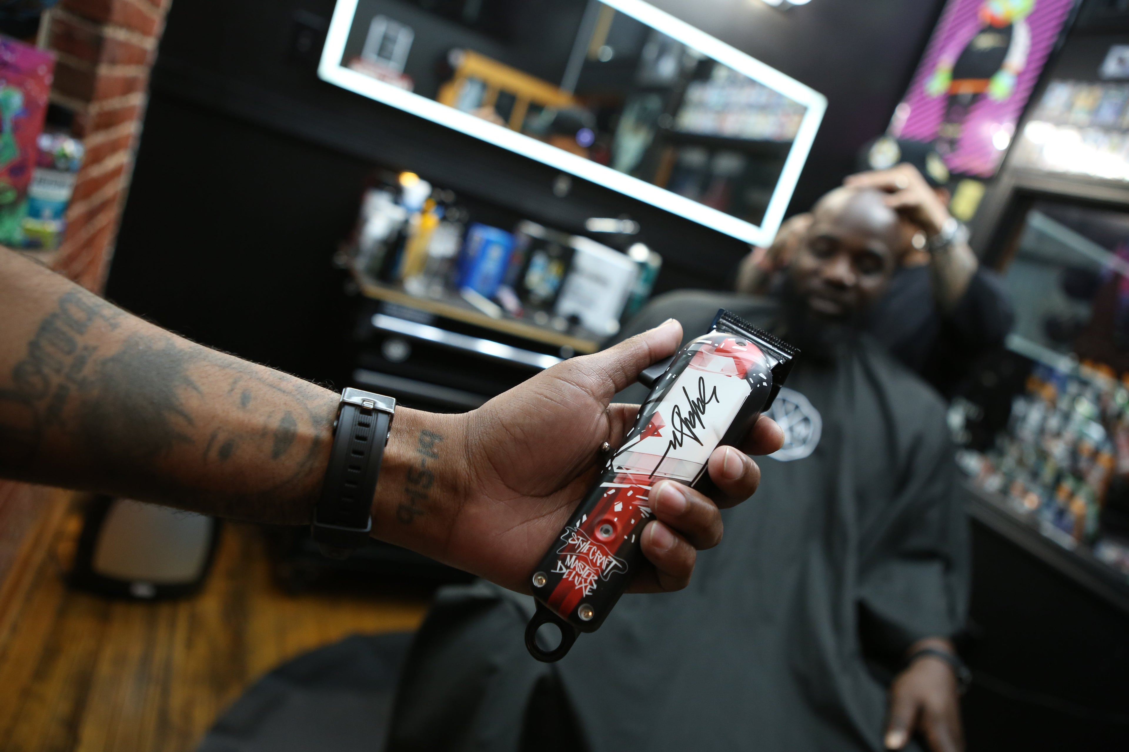 StyleCraft Rebel Super-Torque Modular Cordless Clipper w/ Echo Blade - King Saladeen Limited Edition