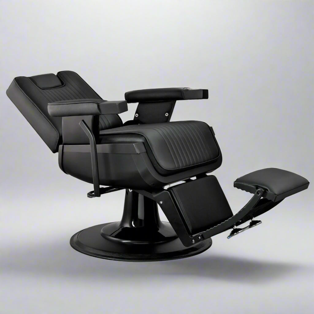 Lennox Barber Chair with Recessed Headrest