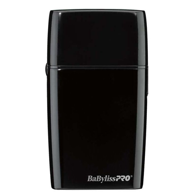 Cordless Black Metal Double Foil Shaver