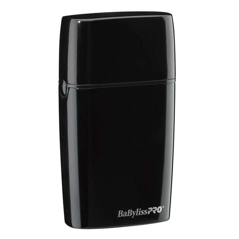 Cordless Black Metal Double Foil Shaver