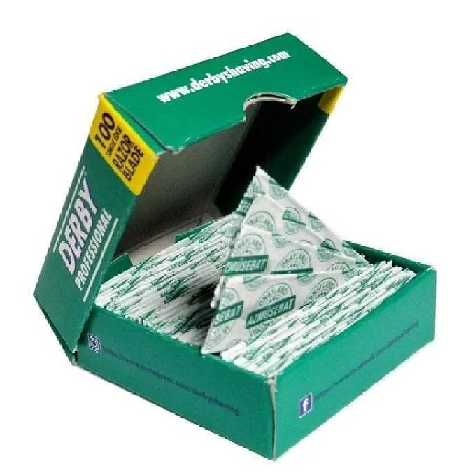 Derby Professional Single Edge Razor Blades