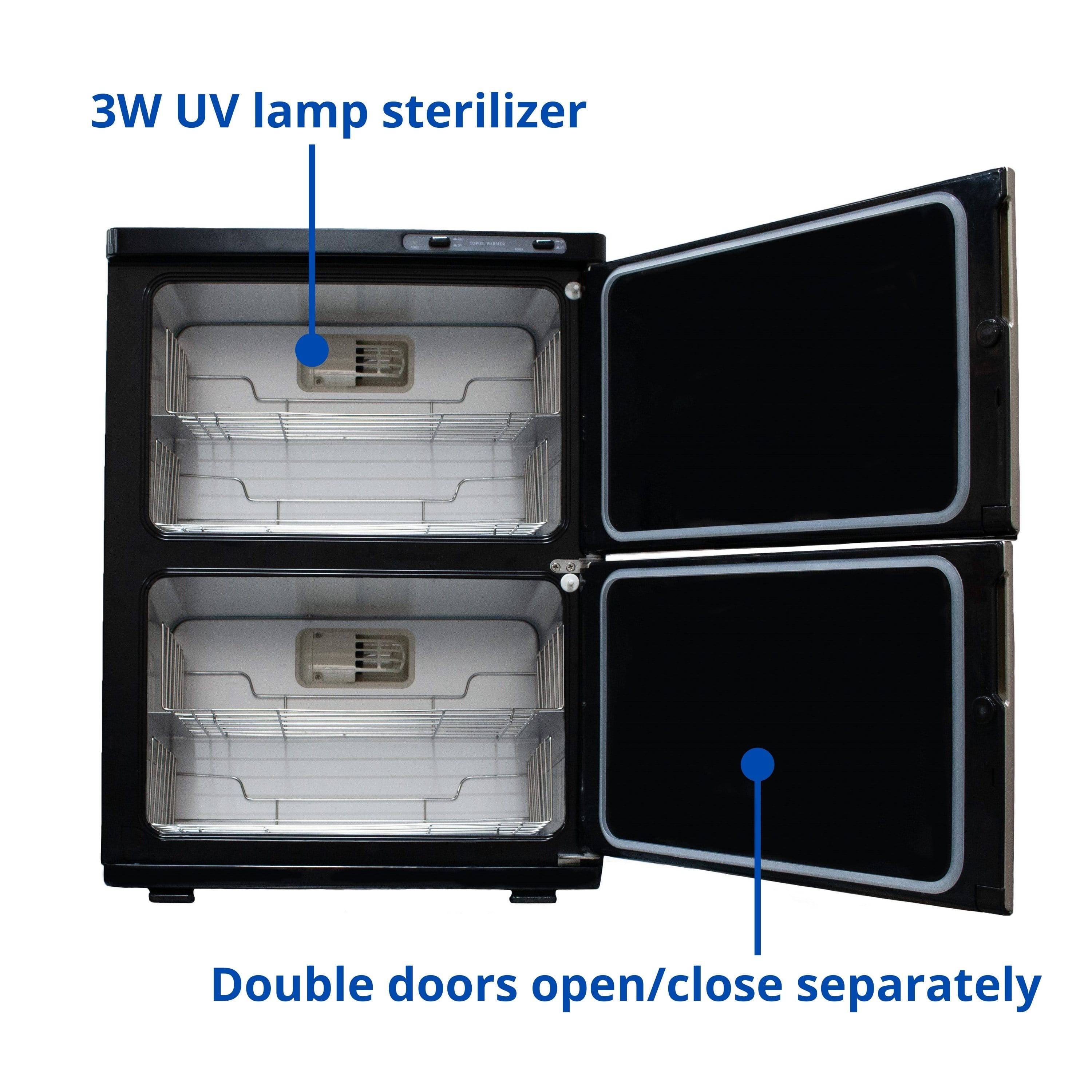 Stainless Towel Warmer with UV Light Sterilizer 40L