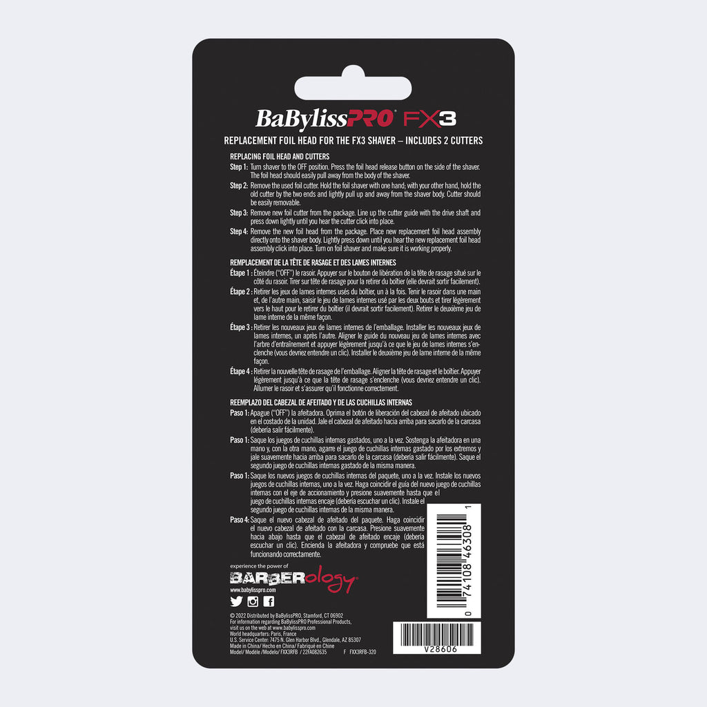 BaBylissPRO FX3 Replacement Foil & Cutter
