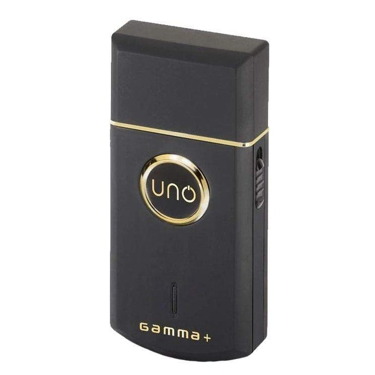 Gamma+ Uno Single Foil Shaver USB Rechargeable Travel Size Black