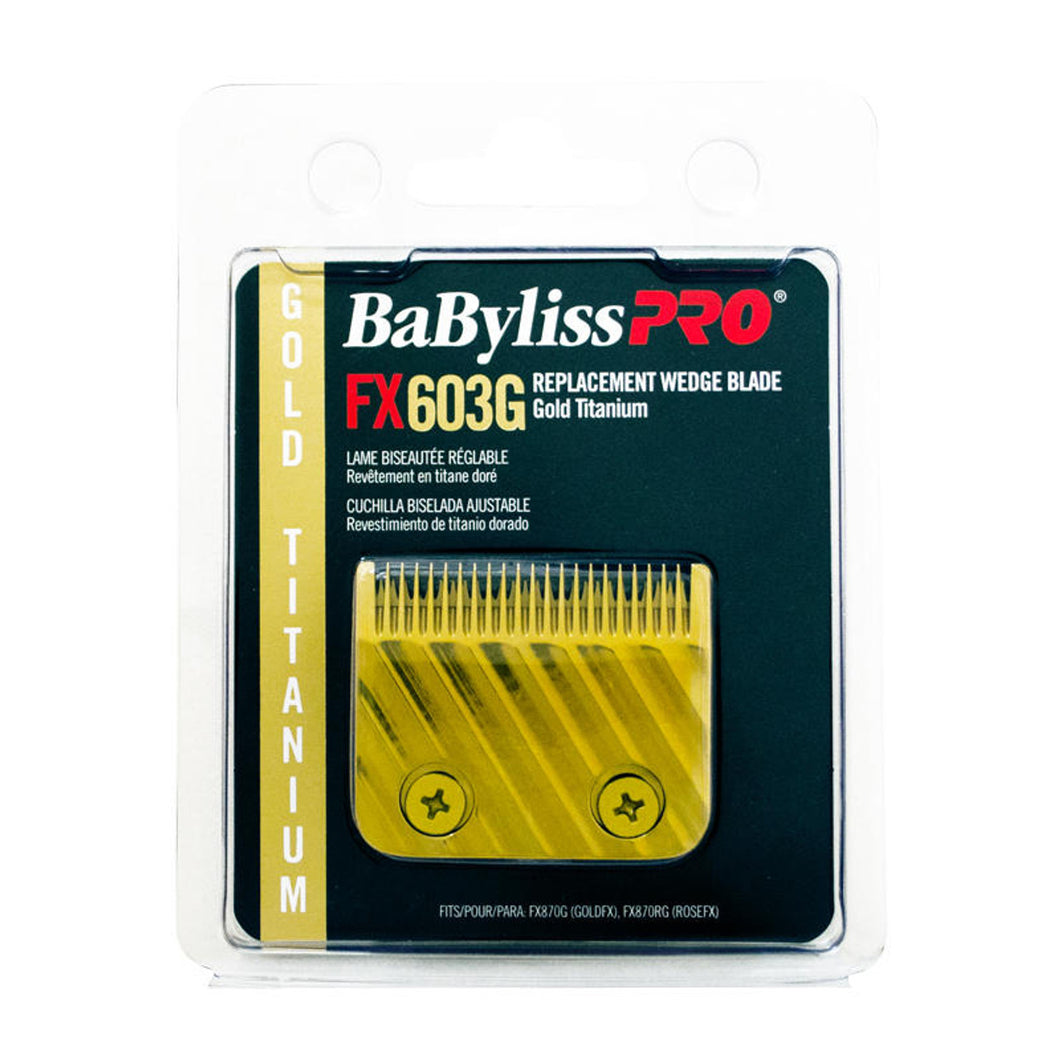 BabylissPRO Replacement Wedge Blade Gold Titanium FX603G
