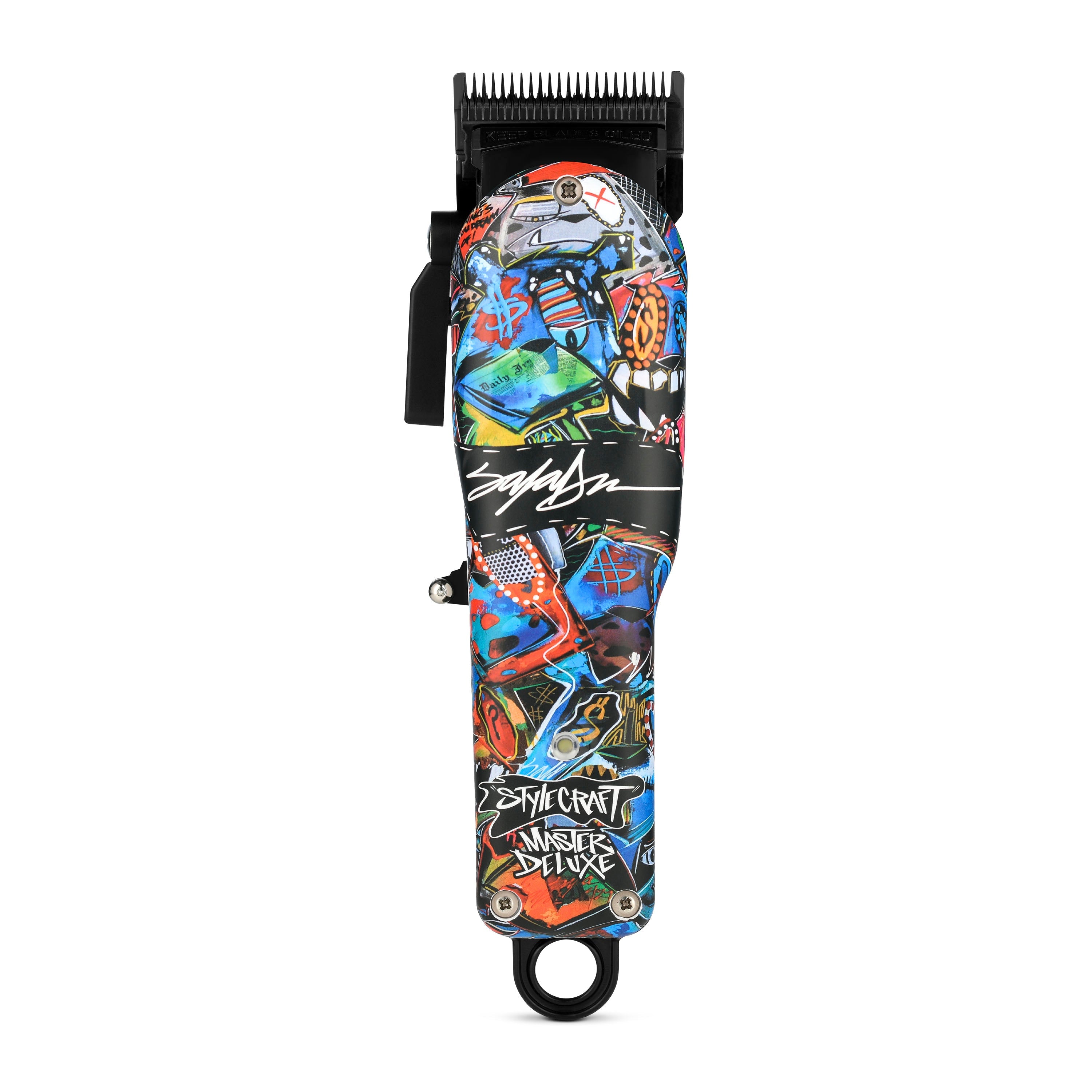 StyleCraft Rebel Super-Torque Modular Cordless Clipper w/ Echo Blade - King Saladeen Limited Edition